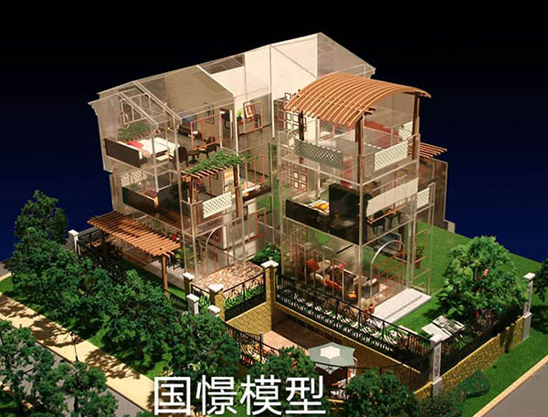 高青县建筑模型