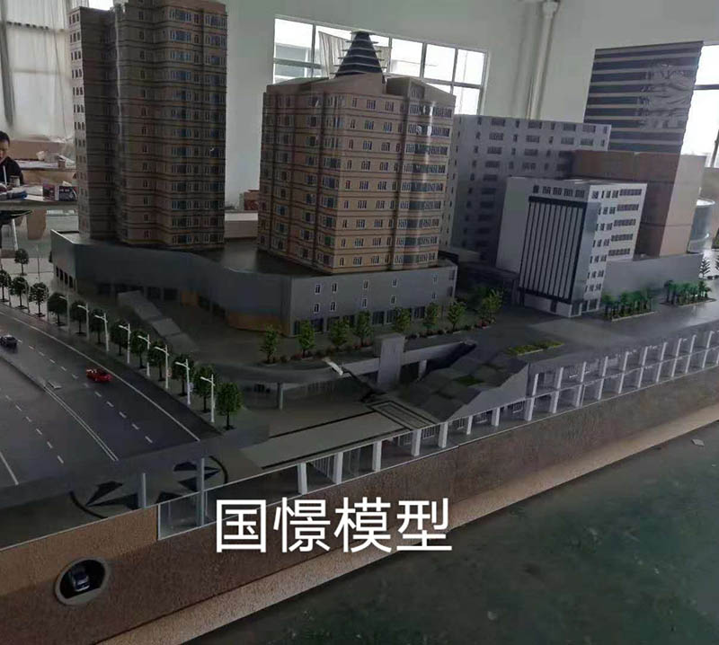 高青县建筑模型