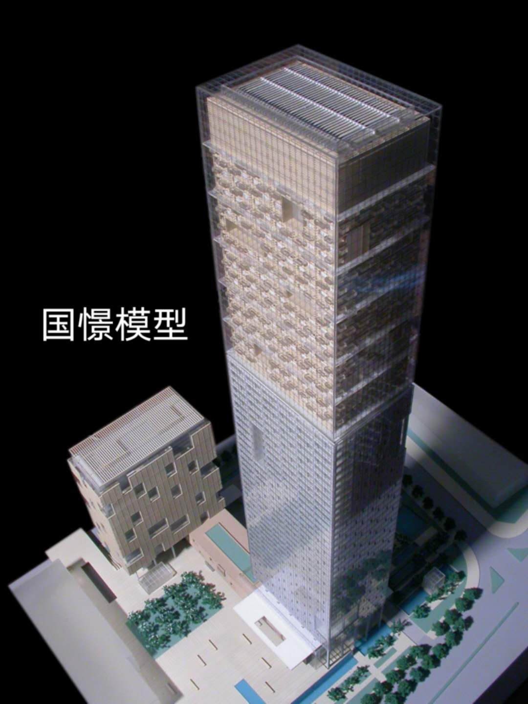 高青县建筑模型
